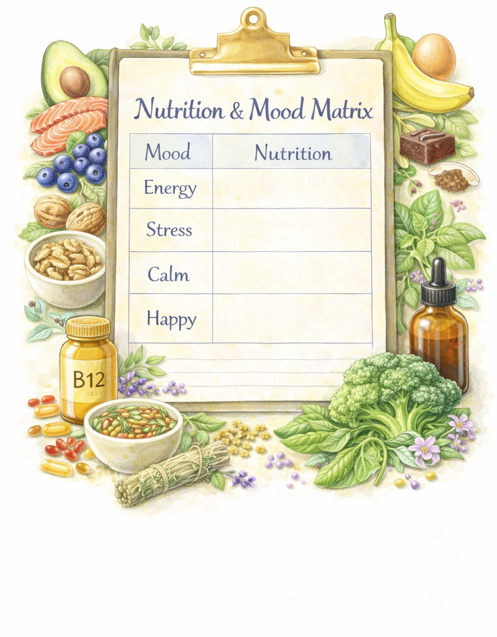 Nutrition& Mood Matrix