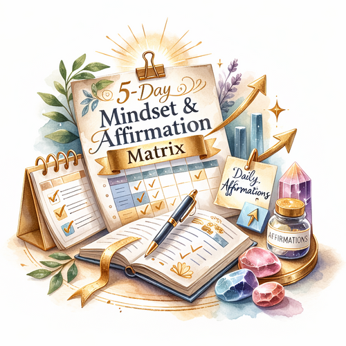 5-Day Mindset & Affirmation Matrix